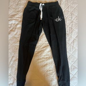 Black Calvin Klein Sweatpants